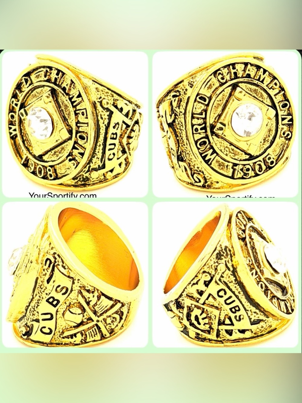 MLB / 1908 Chicago Cubs World Series Championship Ring